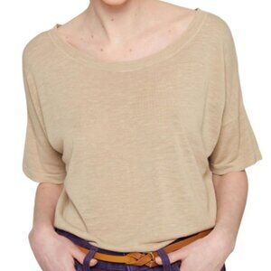 Olivia Grey boatneck dolman sleeves top size M